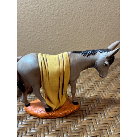 Vintage 1971 Holland Mold Hand-Painted Nativity Scene Set Of 5 - Picture 4 of 11